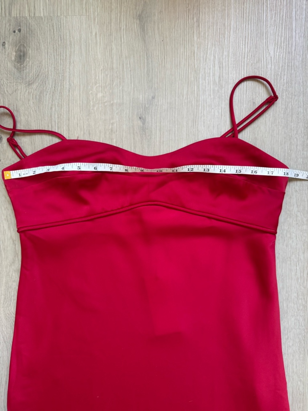 Wayf Vibrant Red Spaghetti-Strap Dress - Picture 8 of 10